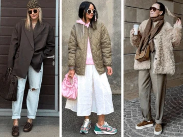 7 looks de abrigados y trendy para los últimos días de invierno