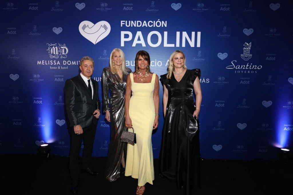 Horacio Paolini, Evelyn Scheild, Teresa Calandra y Soledad Paolini