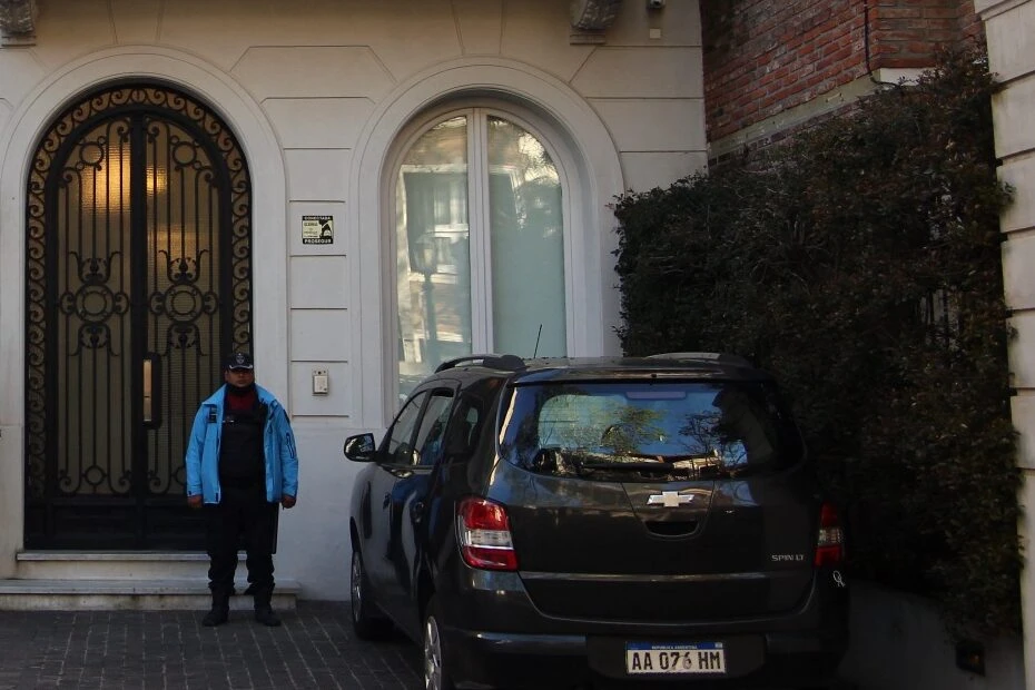 La casa de Pampita que sufrió un robo. Foto: RS Fotos