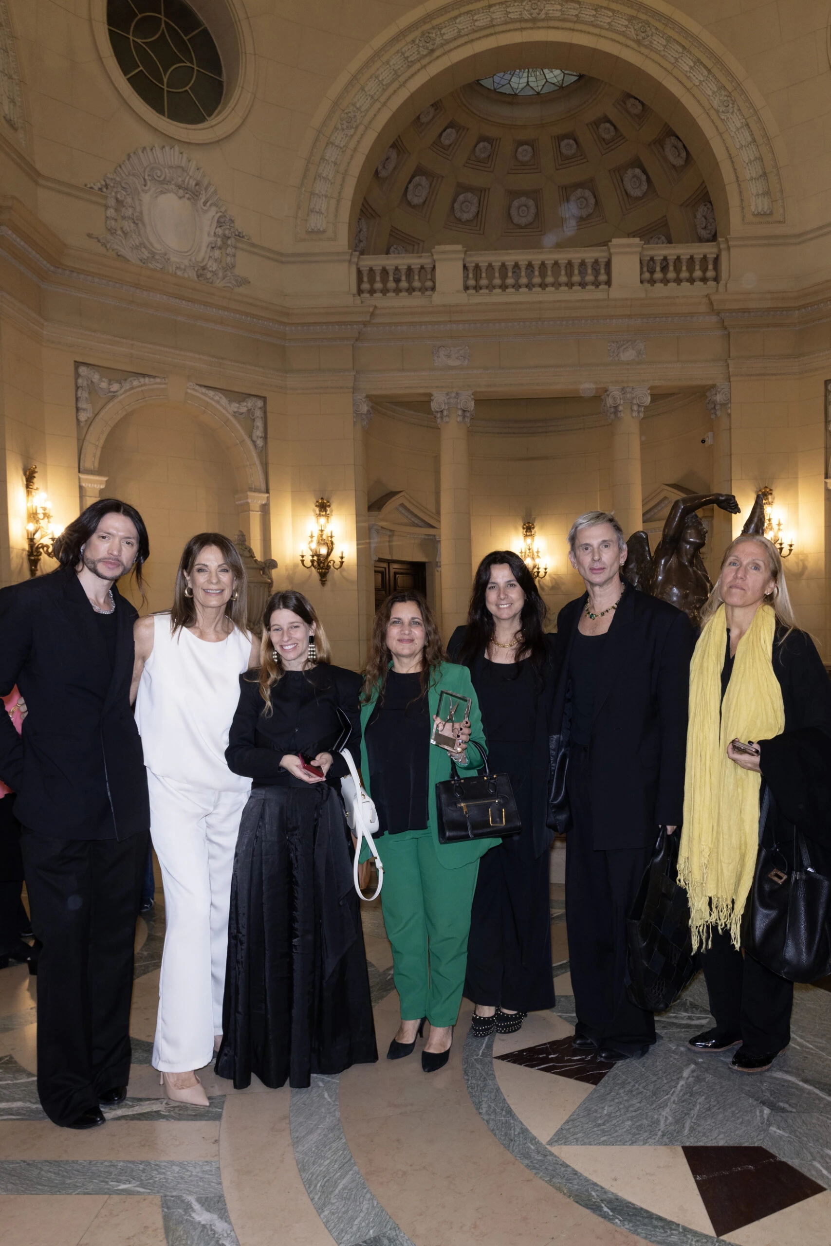 Con Nequi Galotti, Gustavo Pucheta y Fabián Paz