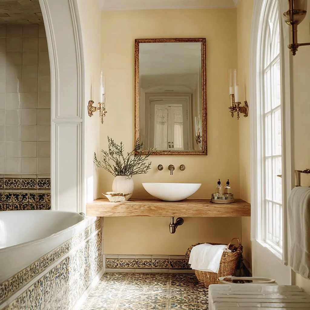 El Epernay u ocre francés de C2 Paint. 