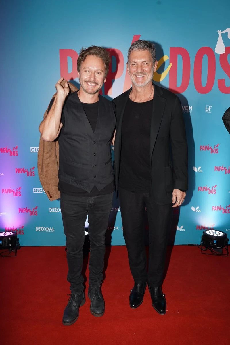 Benjamín Vicuña y Leo Matheu