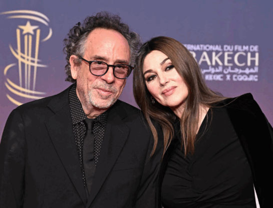 Tras 3 años de relación, Monica Bellucci y Tim Burton se separaron: los detalles