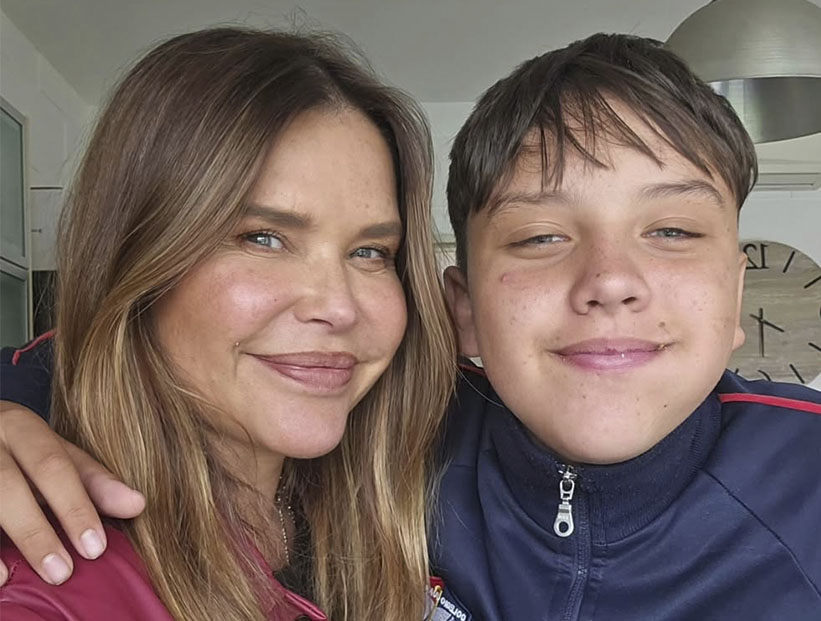 Así celebró Nazarena Vélez los 15 años de su hijo menor, Thiago Rodríguez