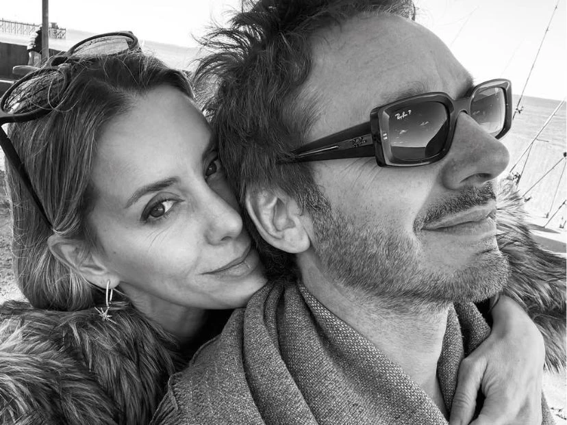 Anita Espasandín y Benjamín Vicuña