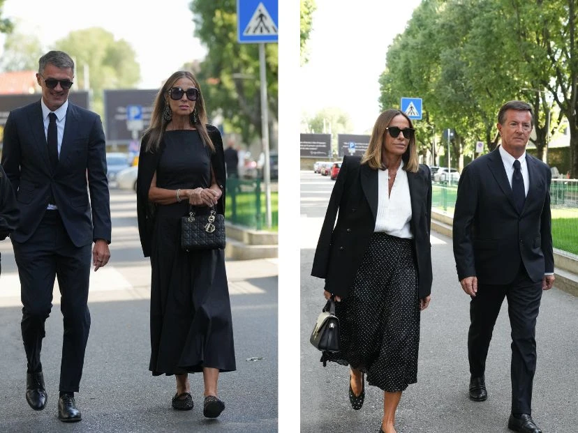 Las fotos del funeral de Giorgio Armani