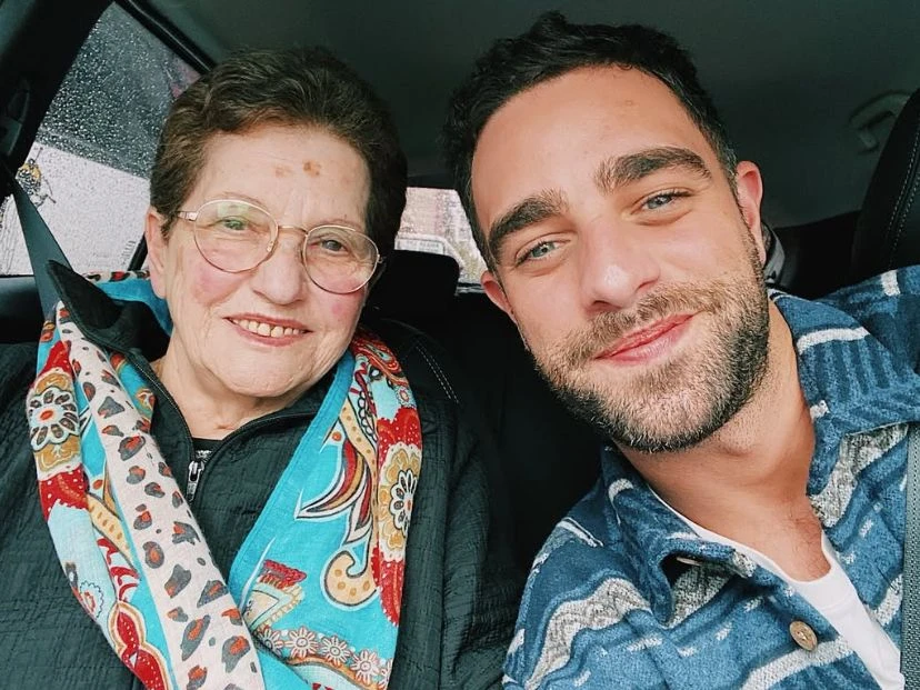 El dolor de Diego Poggi por la muerte de su abuela