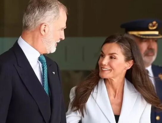 El look circular de Letizia Ortiz en su viaje oficial a Egipto