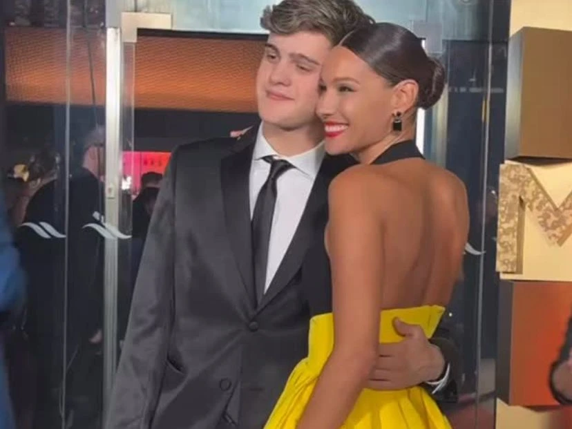 Pampita look en los MF