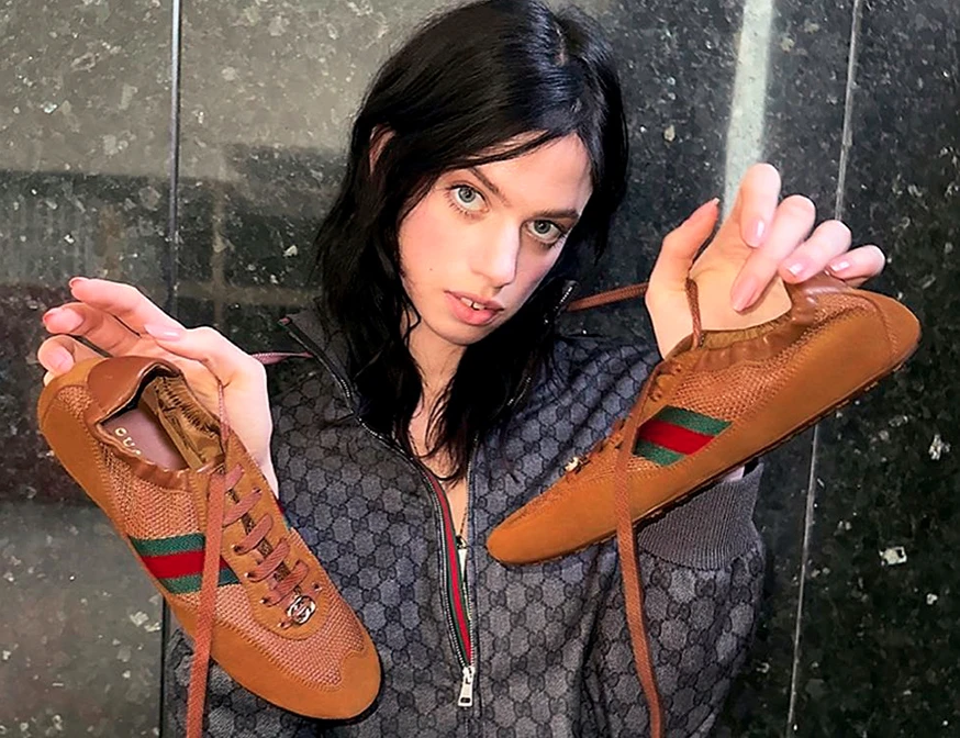 Nuevas zapatillas Gucci.