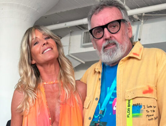 Sole Solaro acompañó a Benito Fernández a Nueva York e impactó con sus looks de sello argentino