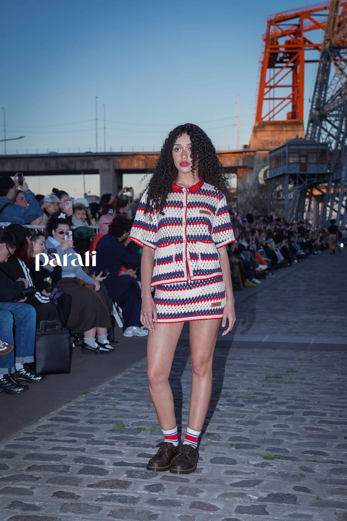 El desfile de Bolivia en La Boca