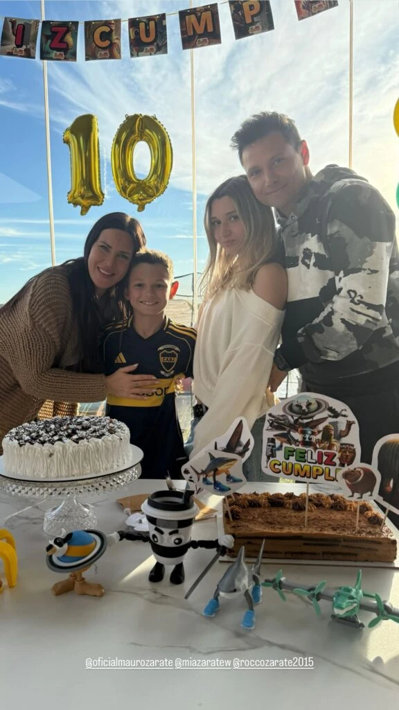 Así fue la fiesta de cumpleaños de Rocco, el hijo de Natalie Weber