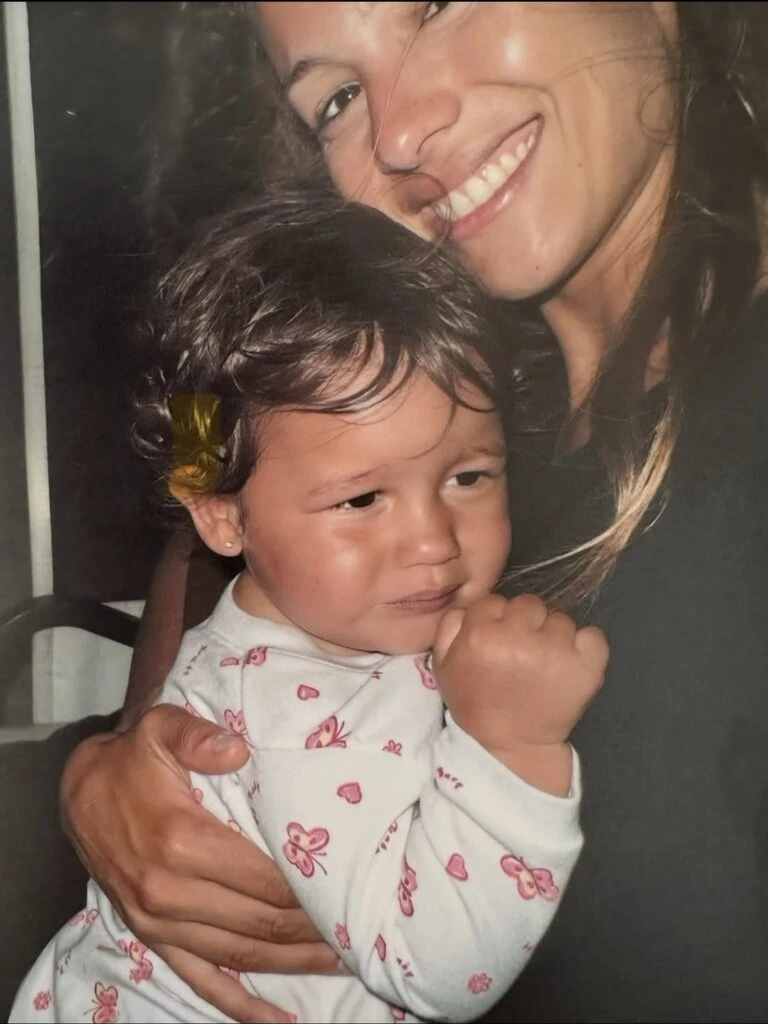 A 13 años de su muerte, Pampita recordó a Blanca, su hija, con una foto inédita