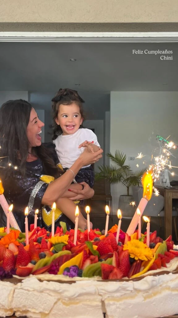 Las fotos del cumpleaños número 36 de la China Ansa. Foto: IG