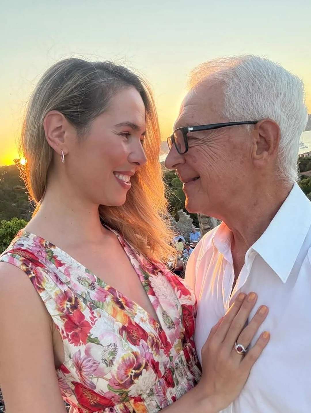 Elina y Eduardo Constantini. Fotos: IG.