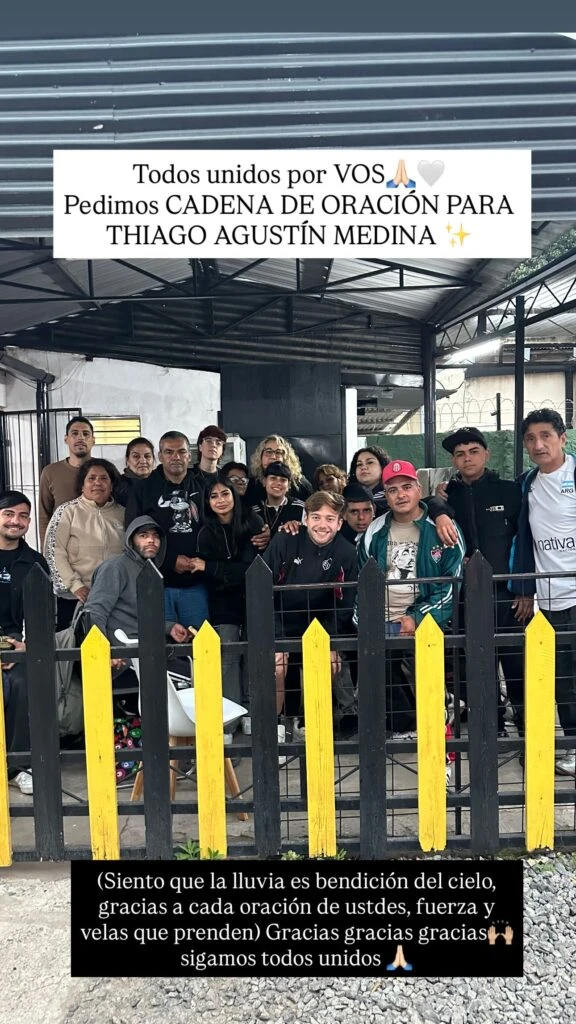 "Todos unidos": la palabra de Daniela Celis ante la operación de Thiago Medina