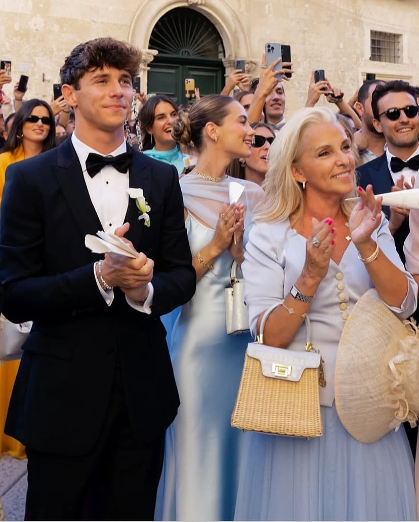 Las fotos de la lujosa boda en Mónaco del hermano de Charles Leclerc, el piloto de Ferrari