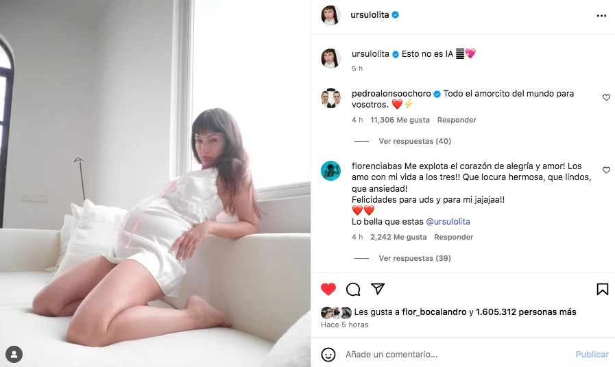 Embarazo Úrsula Corberó