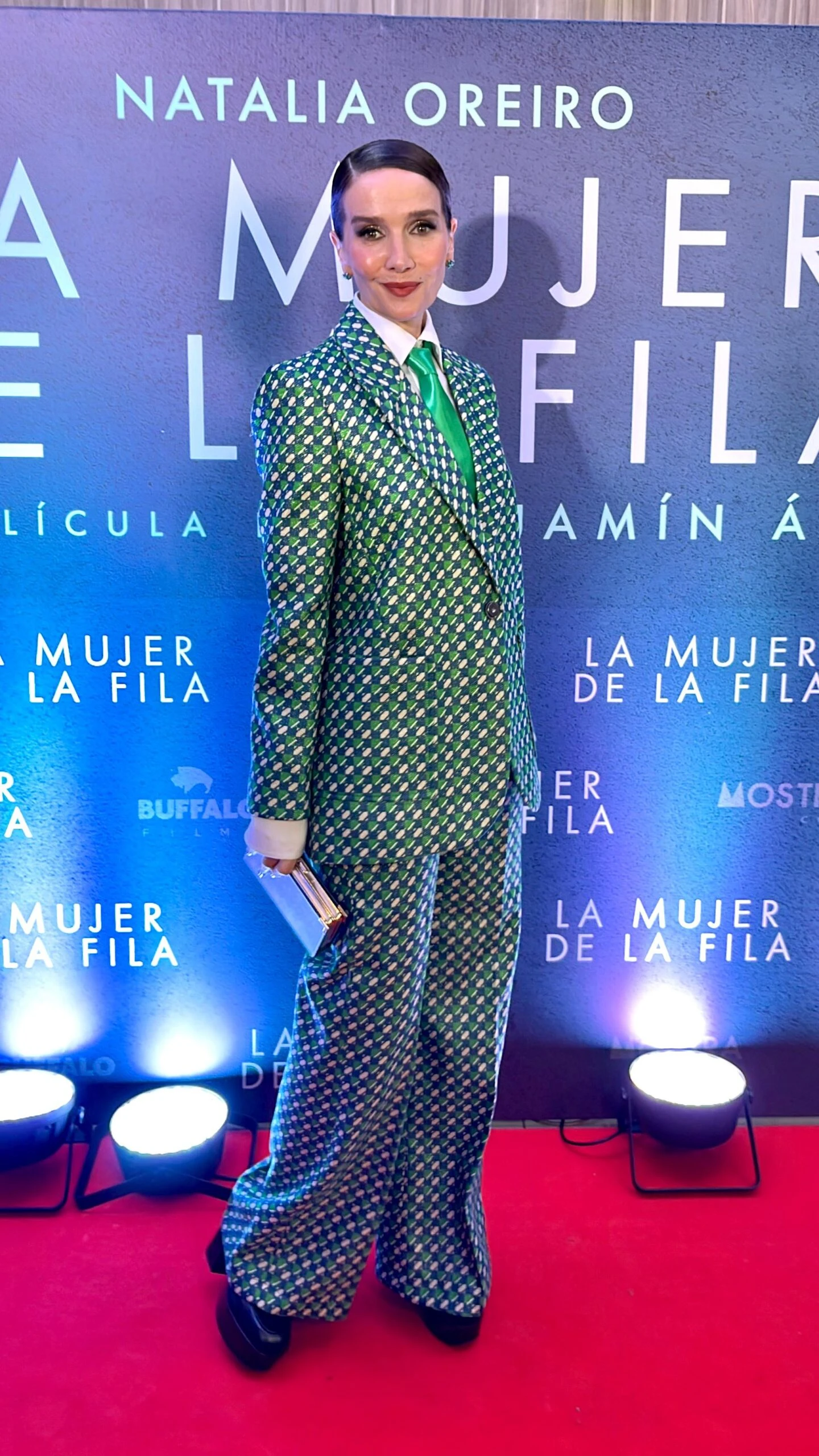 Así fue el look de Natalia Oreiro. Fotos: Carlos González.