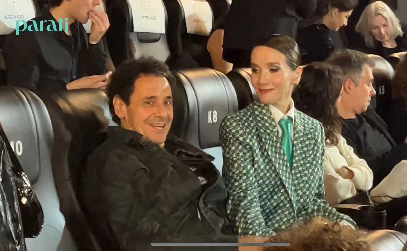 Oreiro y Ricardo Mollo. Fotos: Carlos González.