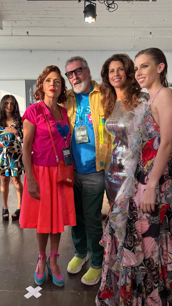 Agatha Ruiz de la Prada, Benito Fernández, Analia Maiorana y Malena Terra