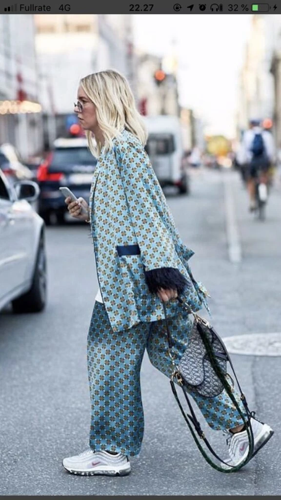 Así se luce el pijama style.