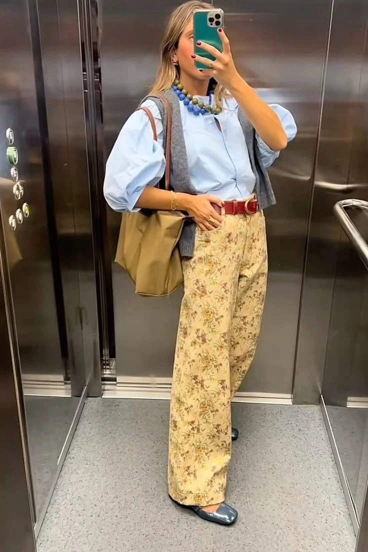 cómo usar el chaleco en tus looks de primavera más trendy