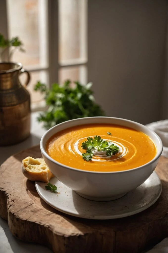 Sopa de zapallo con pochoclos: la receta fácil y original para sorprender