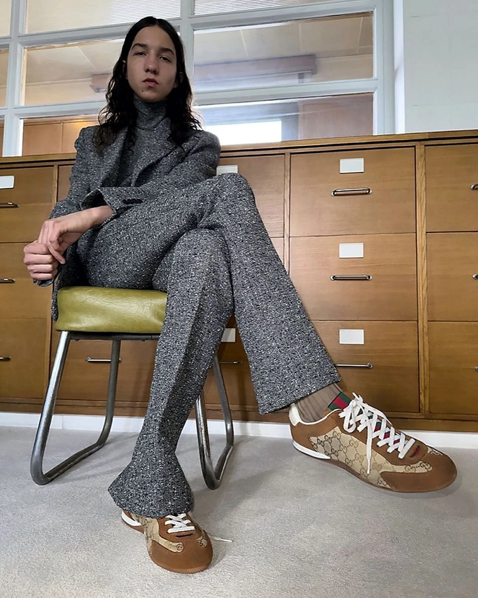 Nuevas zapatillas Gucci.