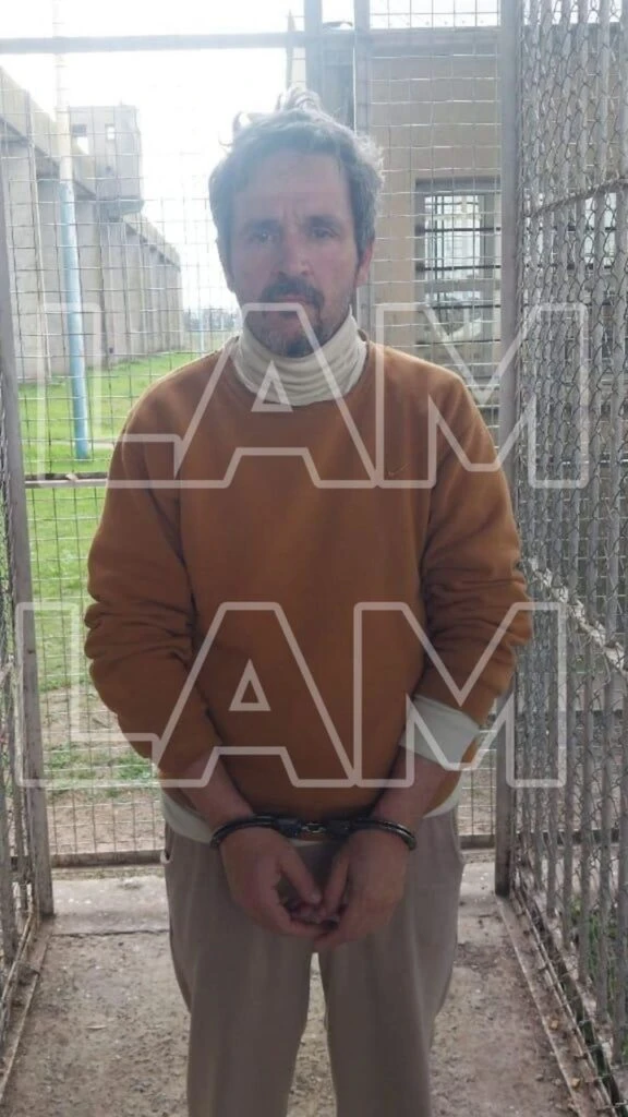 Claudio Contardi en la cárcel.