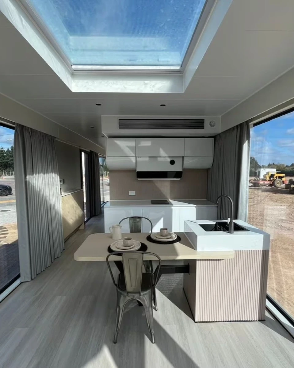 Su gran diferencial está en la velocidad (se pueden montar en dos o tres horas) y en que llegan listas para habitar,