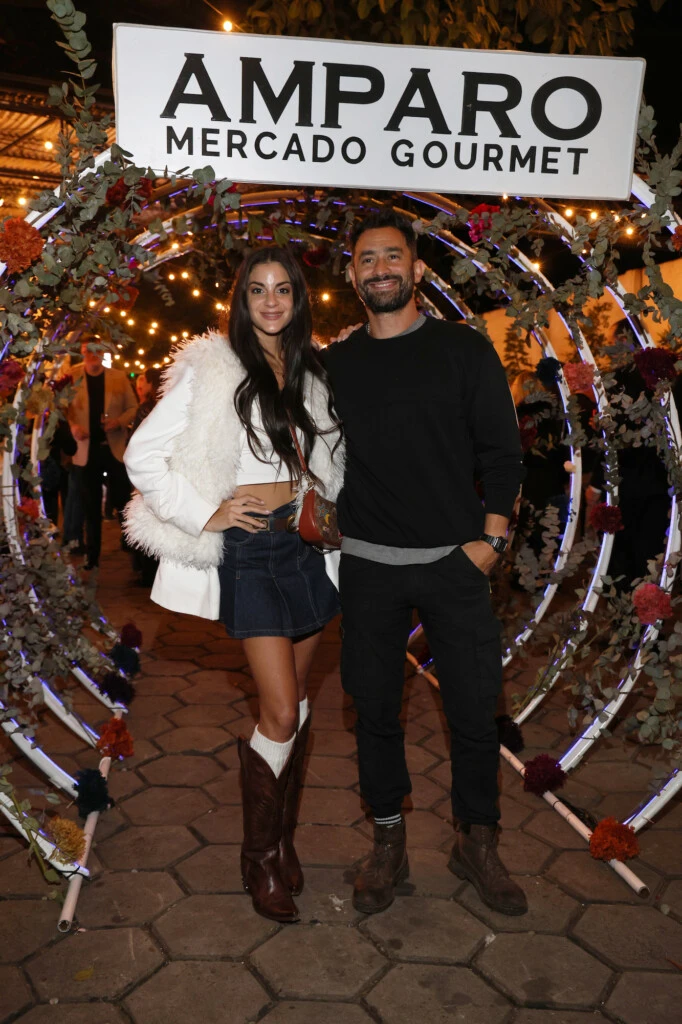 Emily Lucius y el Tucu López.