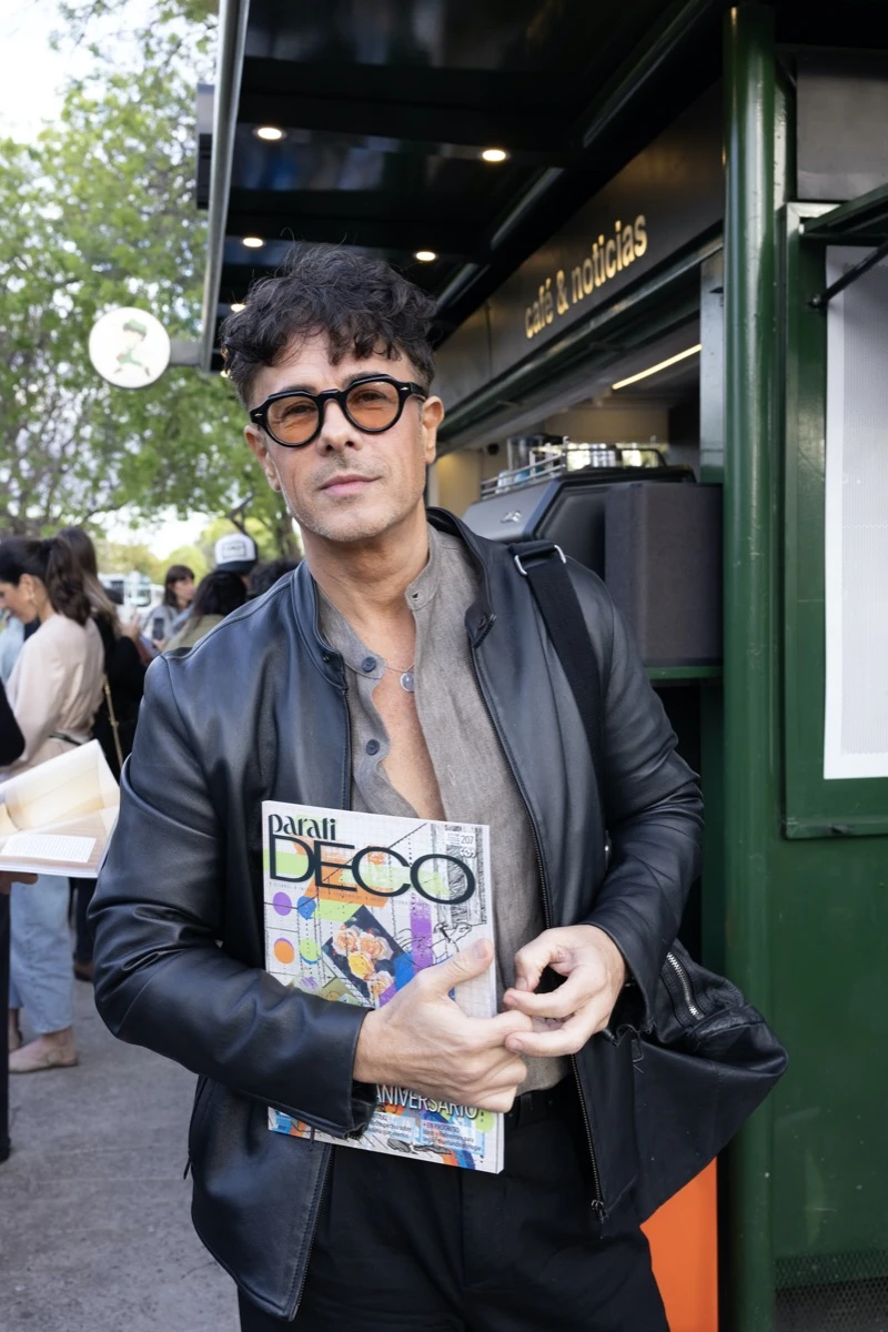 Marcelo Mazza en el encuentro de para ti DECO en Canillita. 