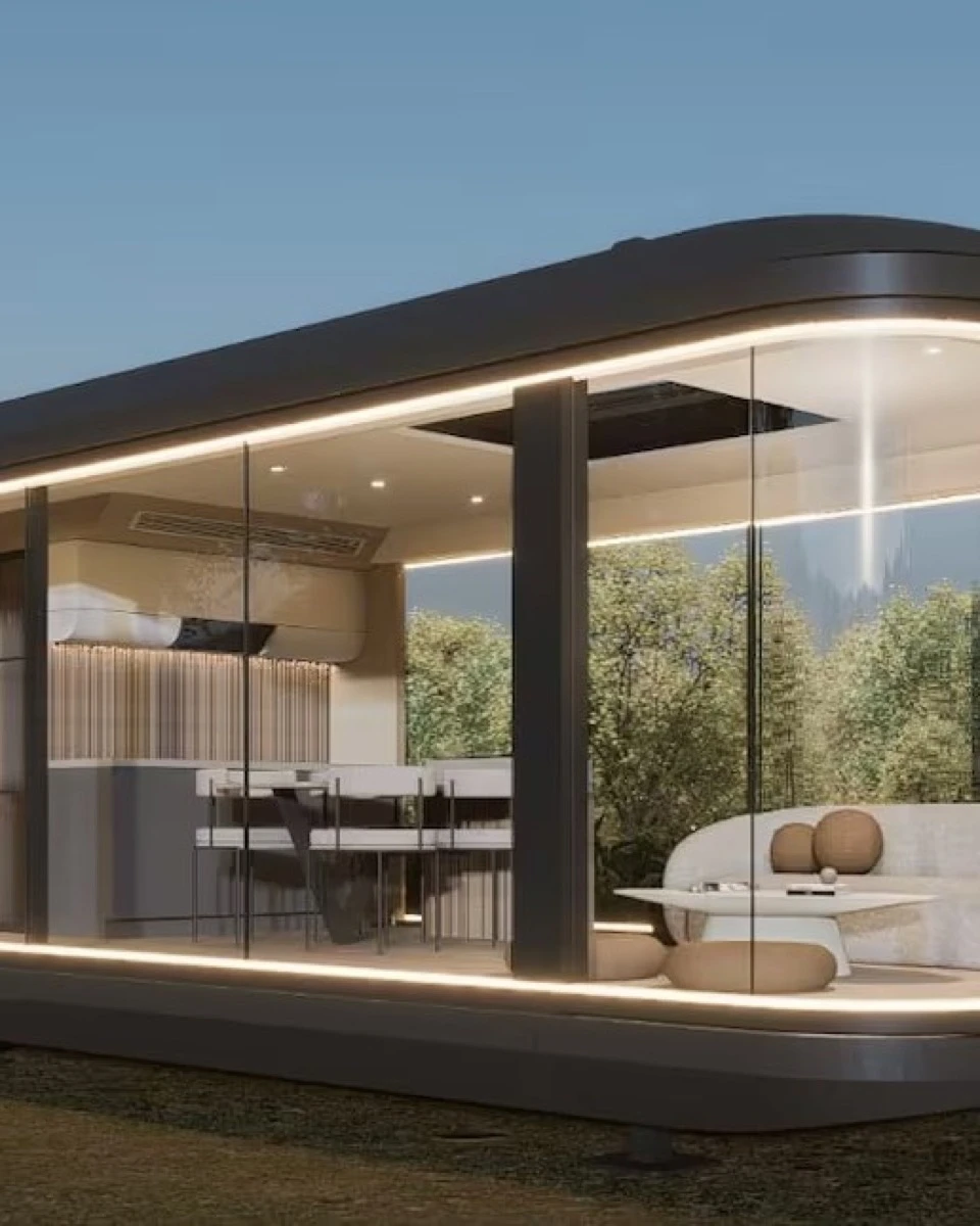 El concepto de casa cápsula representa un paso importante en la evolución del hábitat.