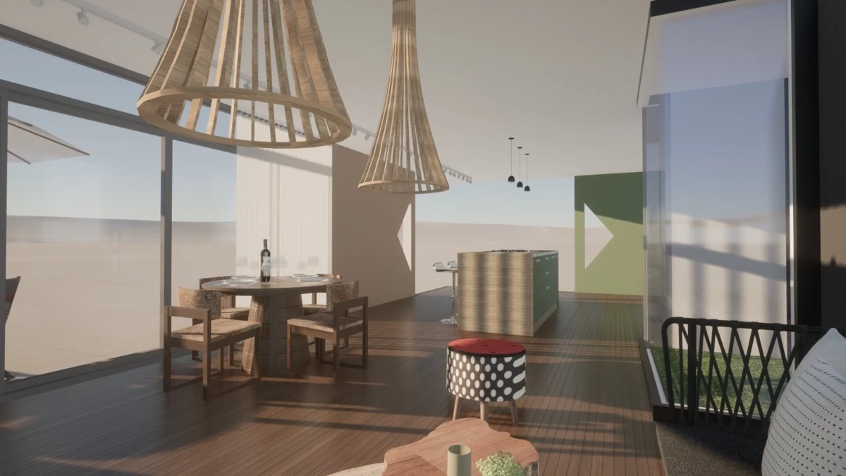 Es un desafío constructivo, ya que su armado desde la arquitectura a la decoración debe realizarse en tan solo 2 días de 12 horas. 