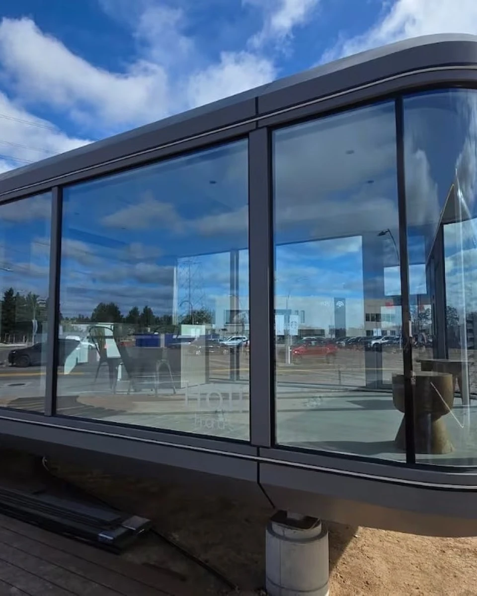 La casas cápsula son unidades que ya se están comercializando en Argentina.