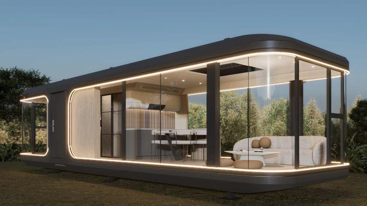 “lo pequeño se agranda” en diseño y arquitectura porque una nueva alternativa llega para sumarse a esa tendencia: las casas cápsula.