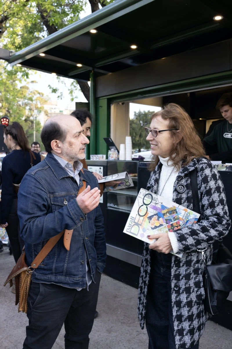 Juan Martín Cutro y Vivian Urfeig.