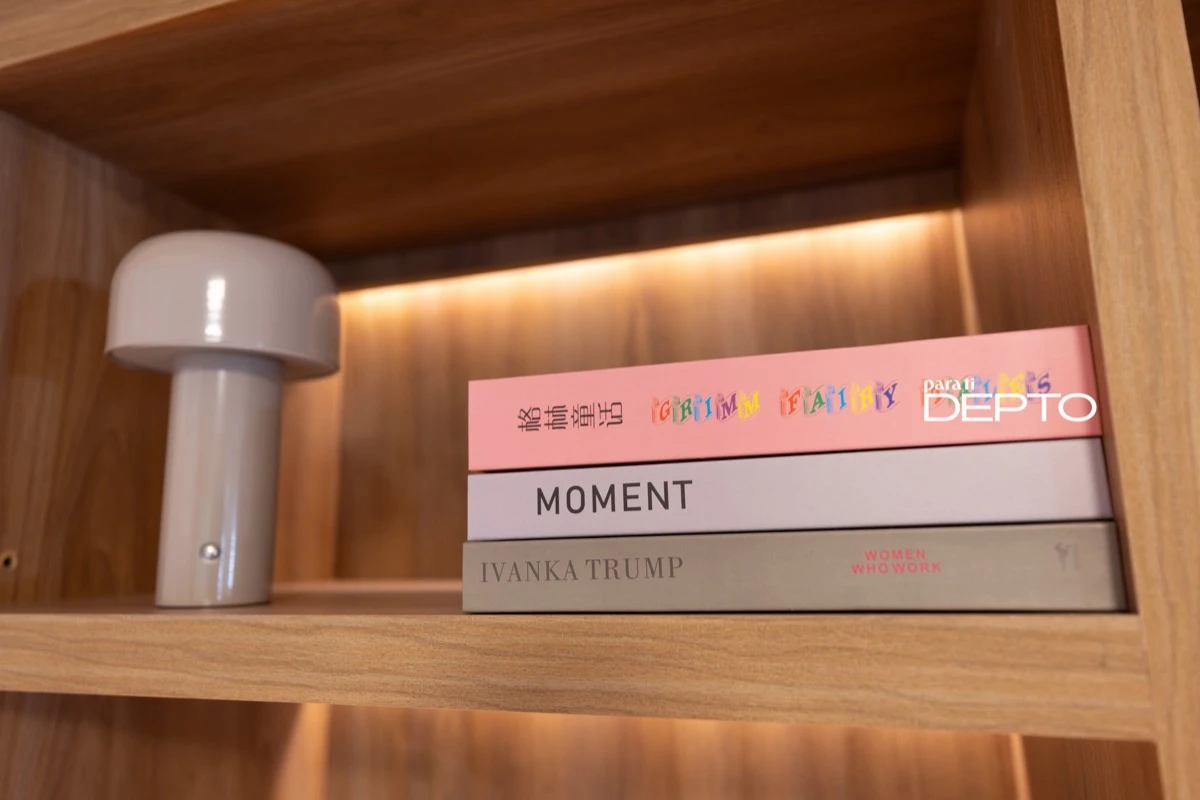 Un espacio y momentos en la vida en el depto de Isabella Di Cocco. 