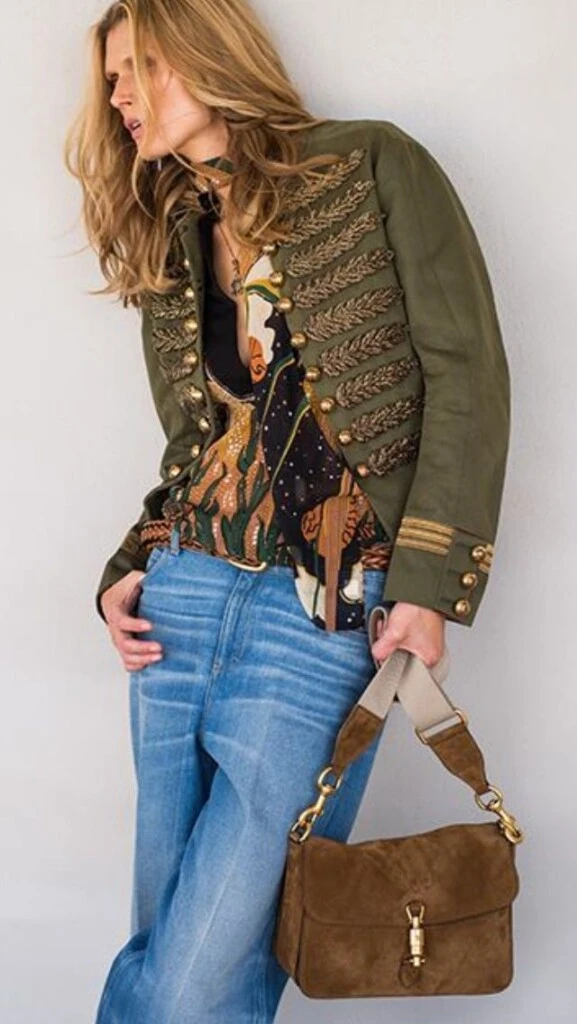 Así se lucen las napoleon jackets.