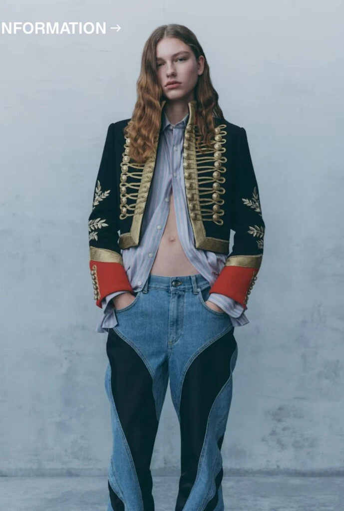 Así se lucen las napoleon jackets.