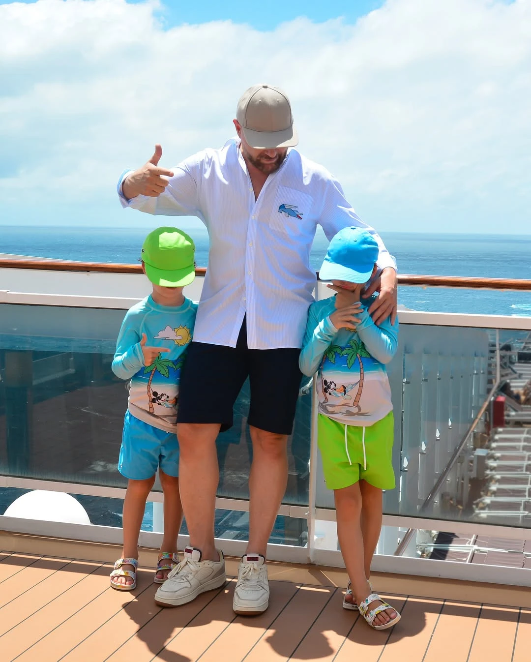 Así están Lorenzo y Lautaro, los hijos de Germán Martitegui