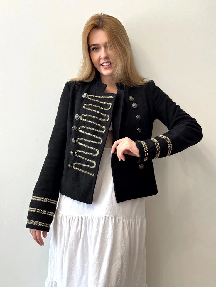 Así se lucen las napoleon jackets.