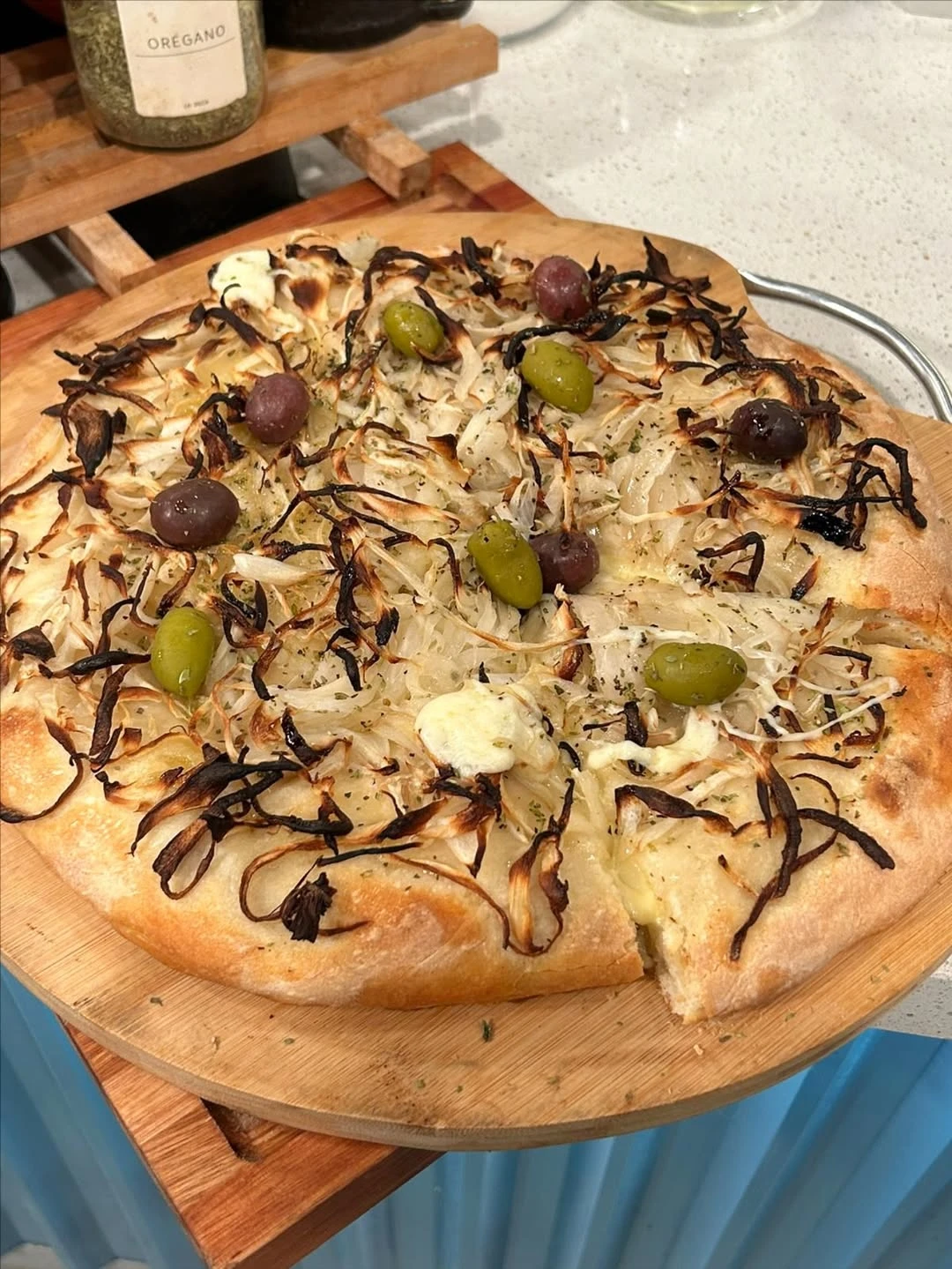 Pizza a la fugazzeta
