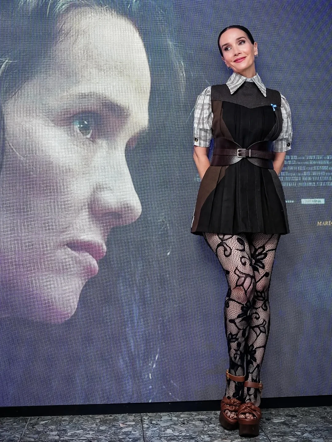 Natalia Oreiro y su look para el estreno de La noche sin mi
