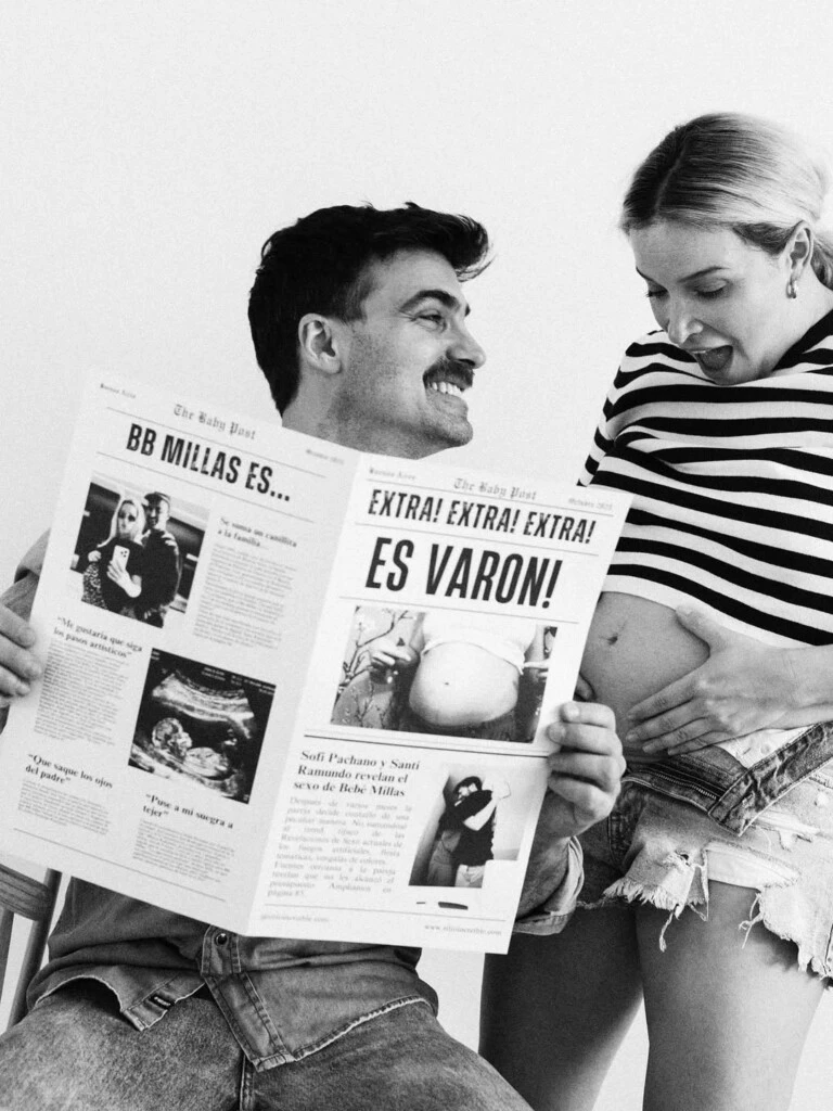 Sofía Pachano y Santiago Ramundo revelaron el sexo de su bebé: “Es varón”