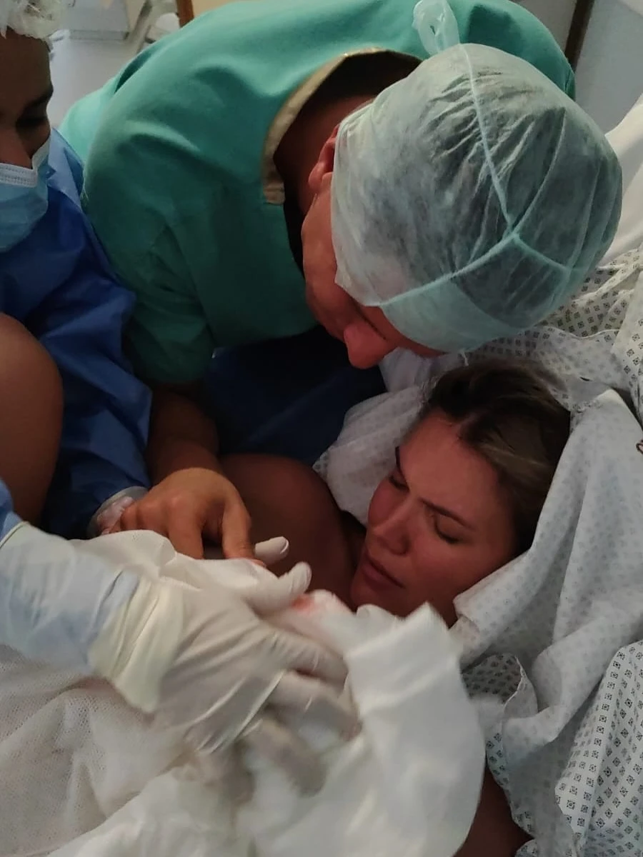 Nació Faustino, el hijo de Eva Bargiela y Gianluca Simeone