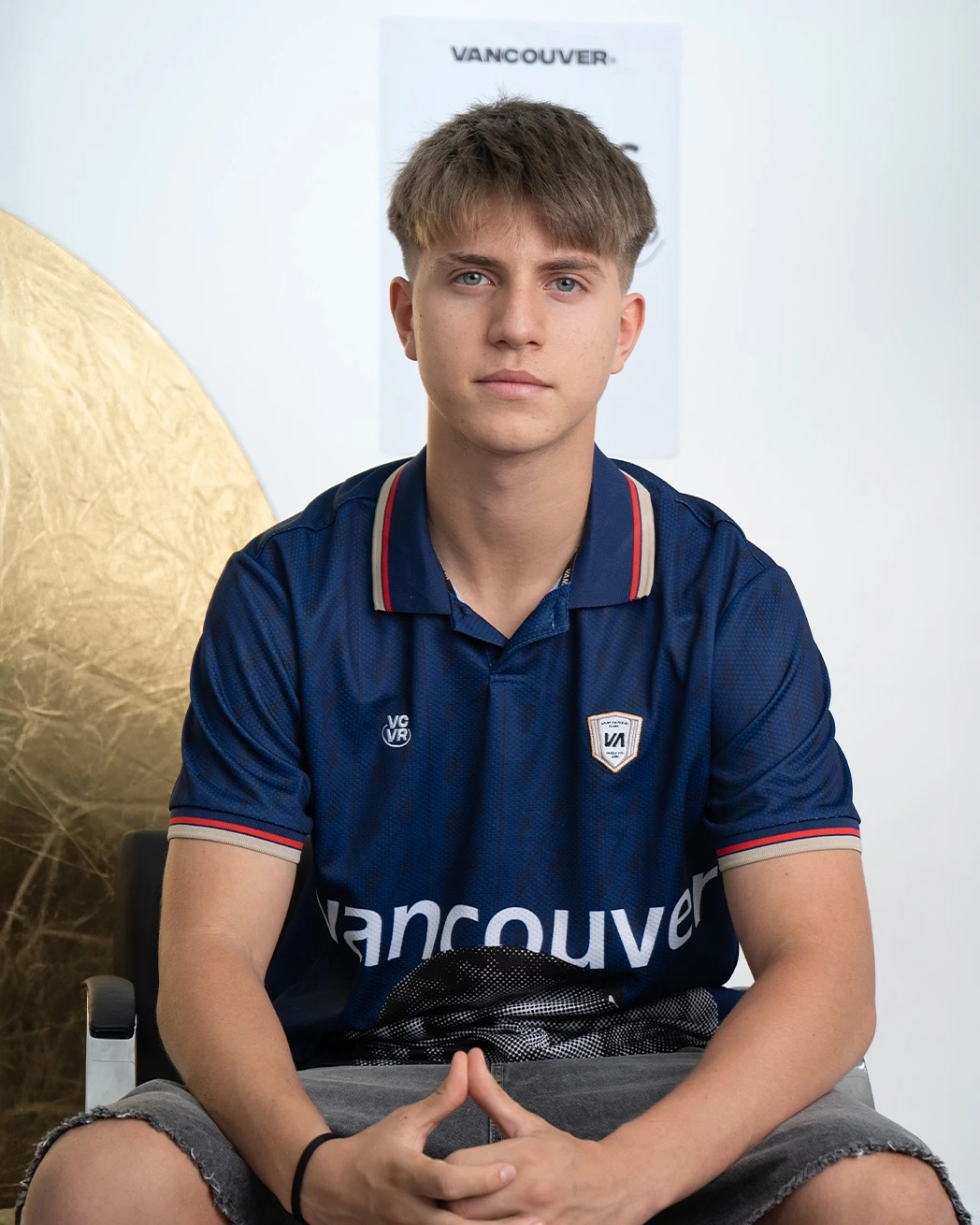 Valentino López debutó como modelo