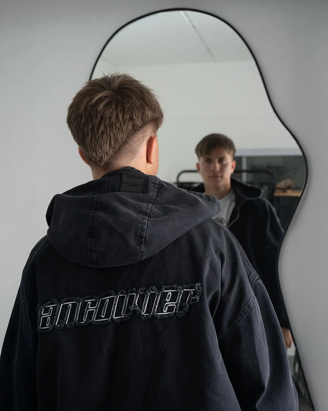 Valentino López debutó como modelo